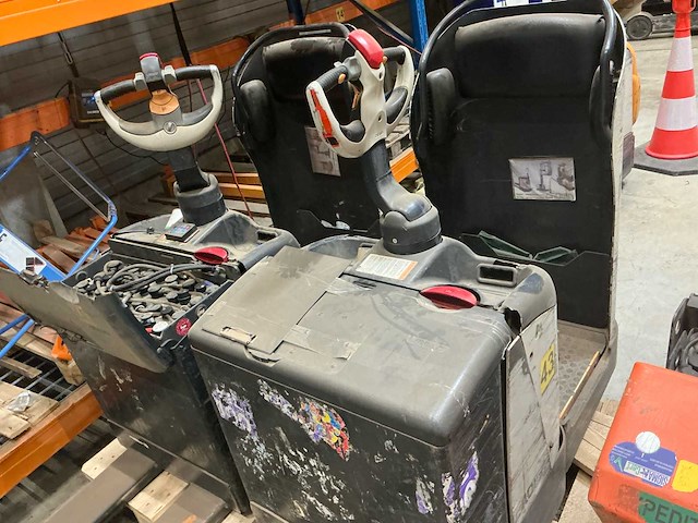 2022 crown wt 3040 overige hijs- en heftechniek, elektrische meeloop-/meerij-pallettruck (3x) - afbeelding 5 van  10