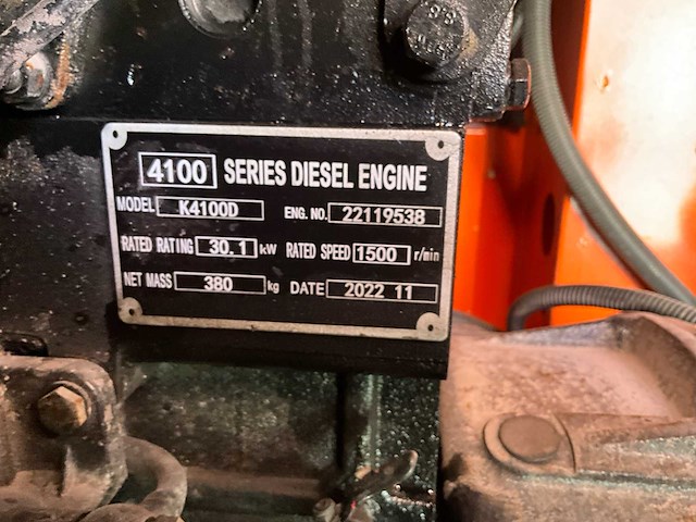 2022 daewoo gfs-25 generatorset - afbeelding 10 van  18