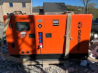 2022 daewoo gfs-25 generatorset - afbeelding 6 van  6