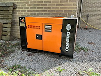 2022 daewoo power products geluidsdichte dieselgeneratorset/noodgeneratorset - afbeelding 1 van  7