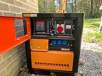 2022 daewoo power products geluidsdichte dieselgeneratorset/noodgeneratorset - afbeelding 5 van  7