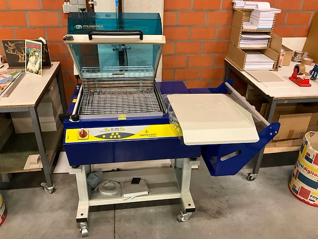 2022 dibipack 4255 evx restyling krimpfilmmachine - afbeelding 2 van  9