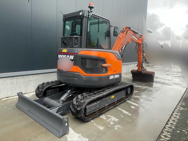 2022 doosan dx50z-7 - rupsgraafmachine - afbeelding 4 van  10