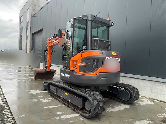 2022 doosan dx50z-7 - rupsgraafmachine - afbeelding 6 van  10