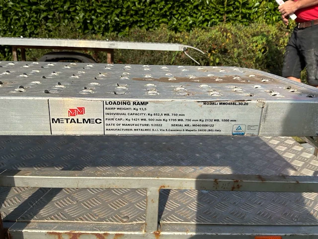 2022 dotz flatbed trailer / machinetransport car trailer - afbeelding 14 van  14
