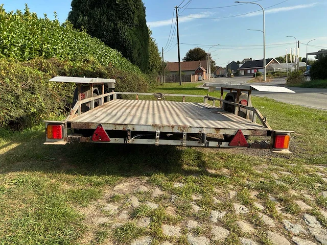 2022 dotz flatbed trailer / machinetransport car trailer - afbeelding 8 van  14