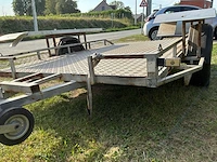 2022 dotz flatbed trailer / machinetransport car trailer - afbeelding 10 van  14