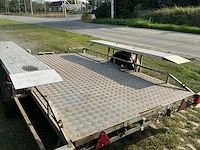 2022 dotz flatbed trailer / machinetransport car trailer - afbeelding 12 van  14