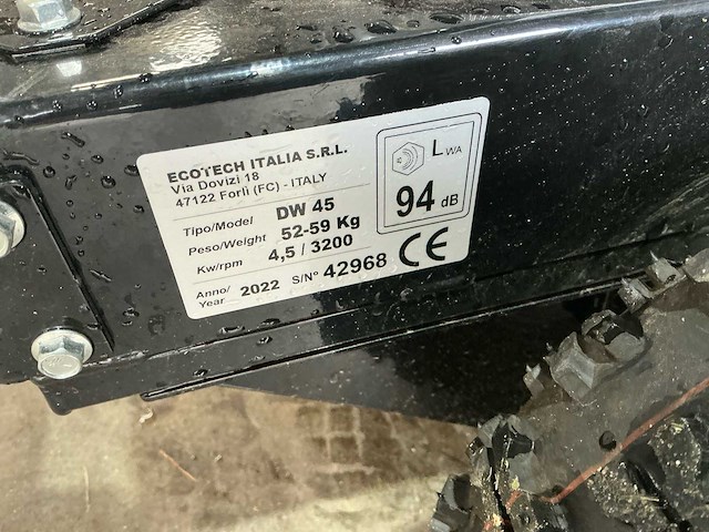 2022 ecotech dw 45 kabellegger - afbeelding 7 van  7