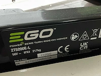 2022 ego z6 mulcher/zt5200e-l accu zitmaaier - afbeelding 5 van  10