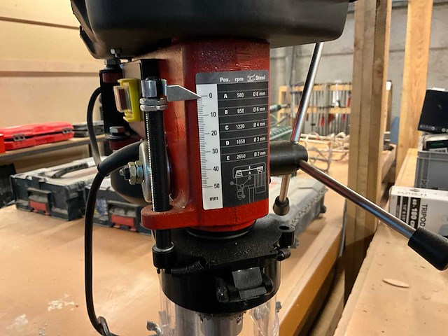 2022 einhell tc-bd 350 kolomboormachine - afbeelding 5 van  7