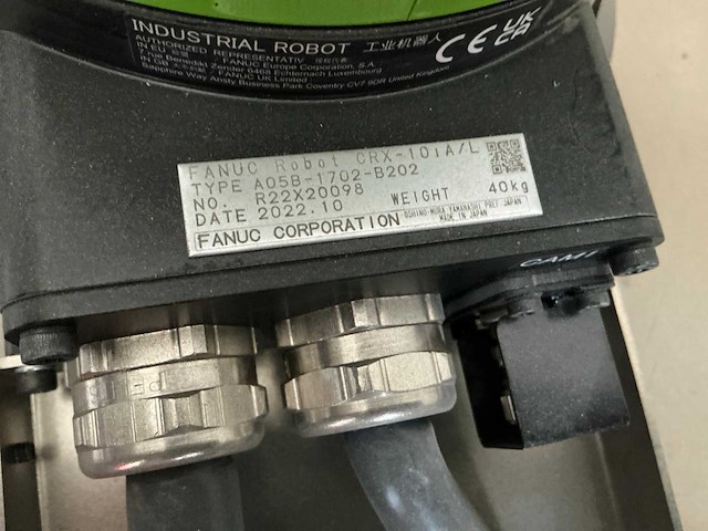 2022 fanuc crx-10ia/l lasrobot - afbeelding 10 van  12