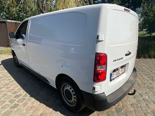 2022 fiat scudo camionette 3 pers - airco - trekhaak - keuring 06/2027 - afbeelding 3 van  10