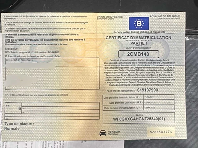 2022 ford fiesta auto 1.0 ecoboost mhev – 125 pk – 2022 – 99.858 km – benzine hybride klaar om te registreren - afbeelding 32 van  32