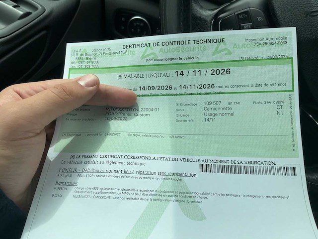 2022 ford transit custom 2.0 tdci 300 l2 trend lichte vrachtwagen - afbeelding 13 van  26