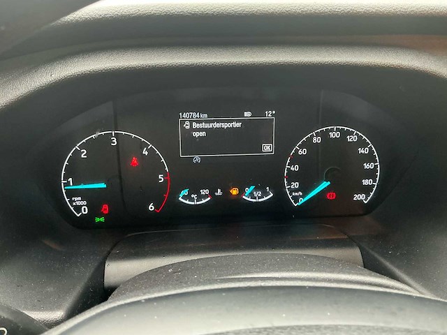2022 ford transit custom zwart personenauto - afbeelding 4 van  22