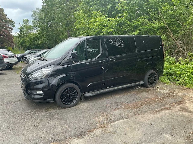 2022 ford transit custom zwart personenauto - afbeelding 12 van  22
