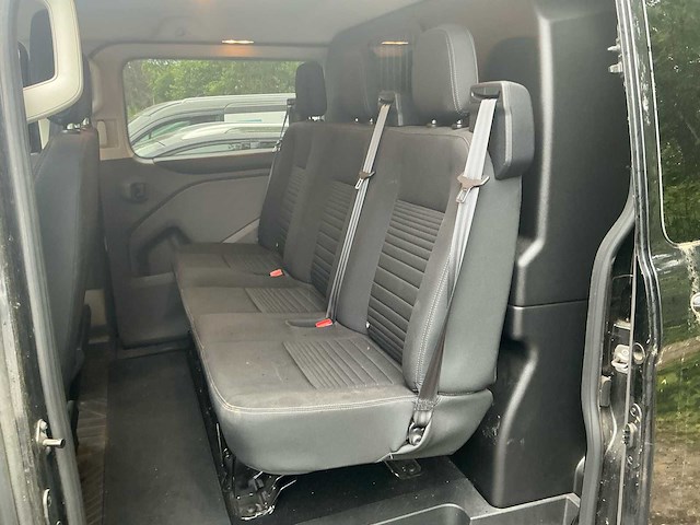2022 ford transit custom zwart personenauto - afbeelding 11 van  34