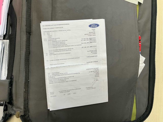 2022 ford transit custom zwart personenauto - afbeelding 22 van  34