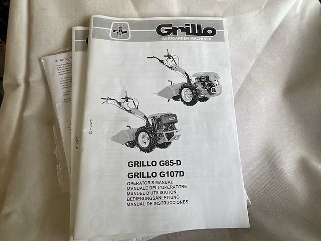 2022 grillo g85d motoculteur + frees - nieuw - afbeelding 5 van  14