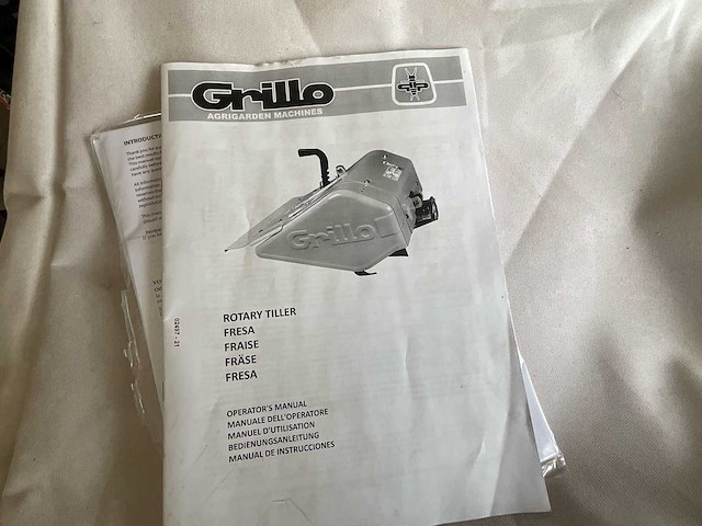 2022 grillo g85d motoculteur + frees - nieuw - afbeelding 6 van  14