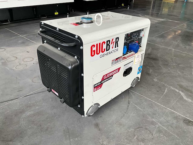 2022 gucbir gjd8000s – 8 kva – nieuwe generatorset - afbeelding 4 van  7