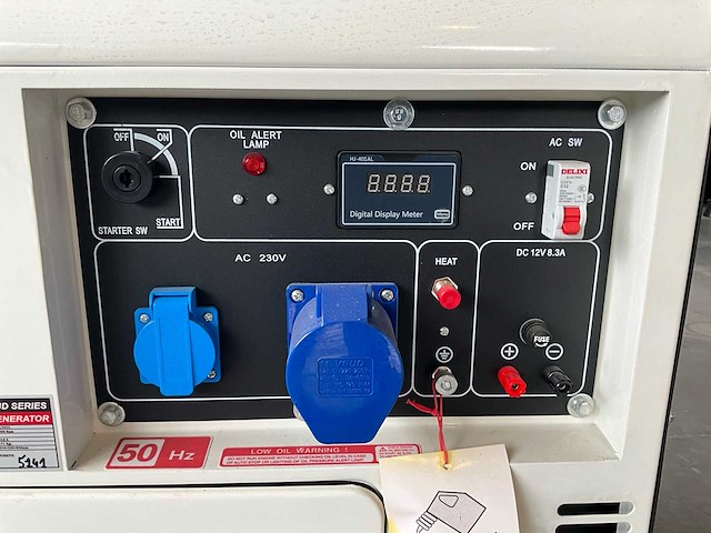 2022 gucbir gjd8000s – 8 kva – nieuwe generatorset - afbeelding 6 van  7