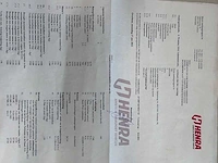 2022 henra 3kant kipper *mtm 3500kg* aanhangwagen - afbeelding 28 van  30