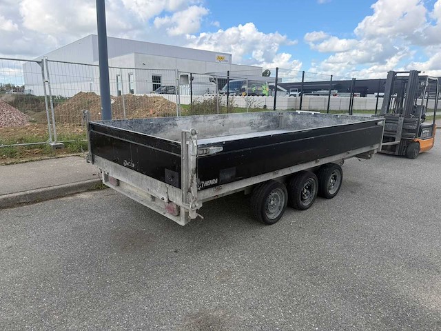 2022 henra 3kant kipper *mtm 3500kg* aanhangwagen - afbeelding 18 van  19