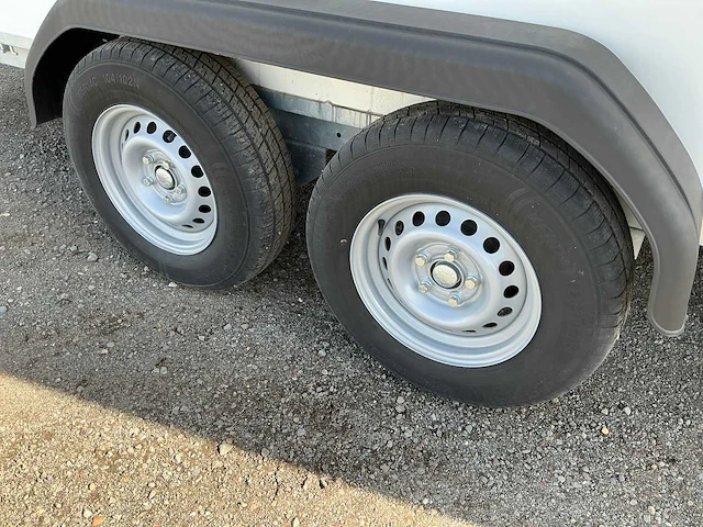2022 henra gb 354618 3500kg gesloten bakwagen 460x185 garantie aanhangwagen - afbeelding 2 van  14