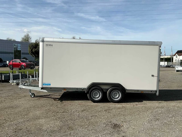 2022 henra gb 354618 3500kg gesloten bakwagen 460x185 garantie aanhangwagen - afbeelding 7 van  14
