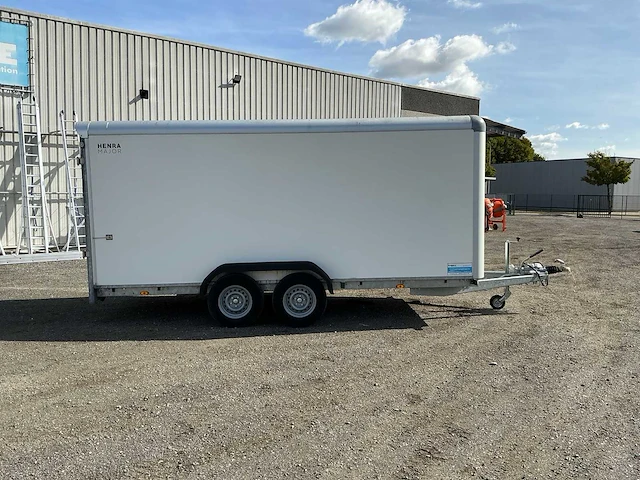 2022 henra gb 354618 3500kg gesloten bakwagen 460x185 garantie aanhangwagen - afbeelding 11 van  14