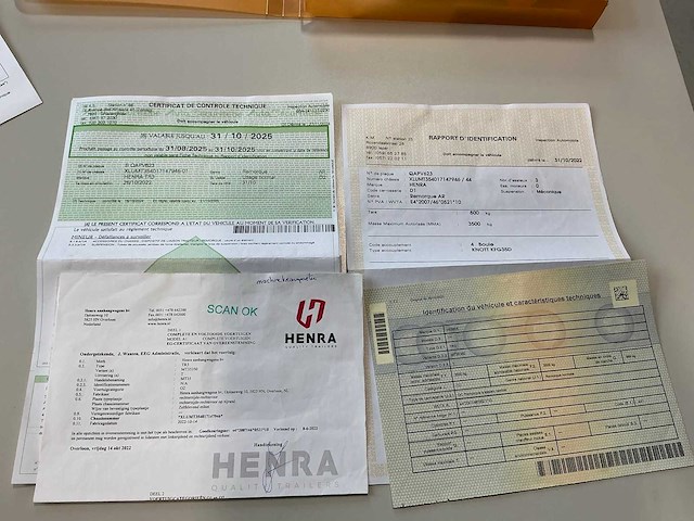 2022 henra tr3 machinetransporter - afbeelding 2 van  10