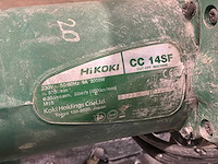 2022 hikoki cc 14 sf cirkelzaag - afbeelding 5 van  8