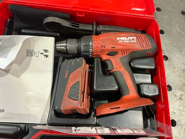 2022 hilti sf 8m-a22 schroefboormachine - afbeelding 3 van  7