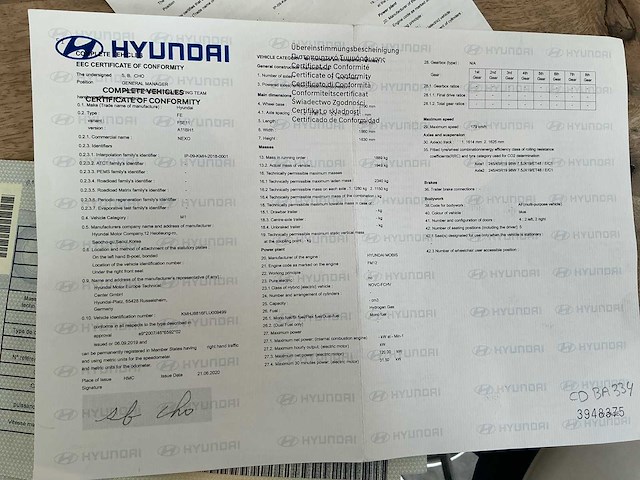 2022 hyundai nexo fe - afbeelding 51 van  57