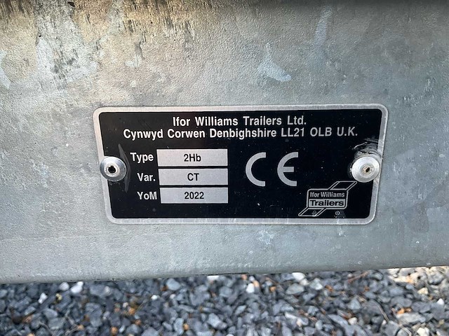 2022 ifor williams ct177g 2hb rijtuigoplegger - afbeelding 16 van  23