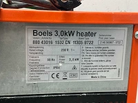 2022 inelco 88043007 dania 3.3kw elektroheater 3kw - afbeelding 3 van  5