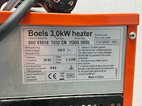 2022 inelco 88043007 dania 3.3kw elektroheater 3kw - afbeelding 2 van  2
