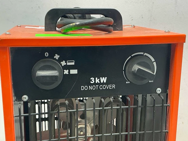 2022 inelco 88043007 dania 3.3kw elektroheater 3kw - afbeelding 2 van  5