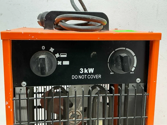 2022 inelco 88043011 dania 3.3kw elektroheater 3kw - afbeelding 2 van  6