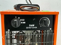 2022 inelco 88043011 dania 3.3kw elektroheater 3kw - afbeelding 2 van  6