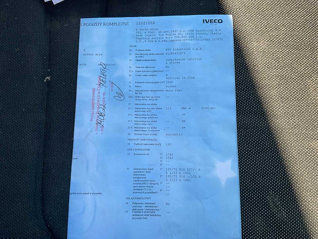 2022 iveco 35c18 l4 bedrijfswagen - afbeelding 43 van  53