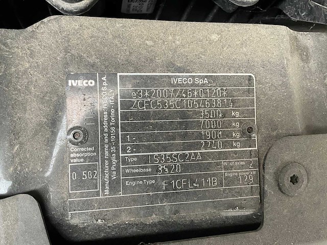 2022 iveco 35s18 - afbeelding 26 van  37