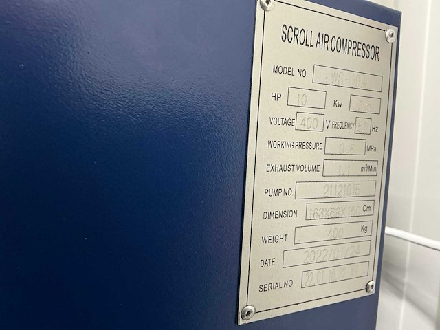 2022 javac 10 a luchtcompressor - afbeelding 4 van  9