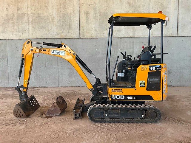 2022 jcb 16c-1 t3 minigraafmachine - afbeelding 1 van  20