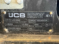 2022 jcb 16c-1 t3 minigraafmachine - afbeelding 11 van  20