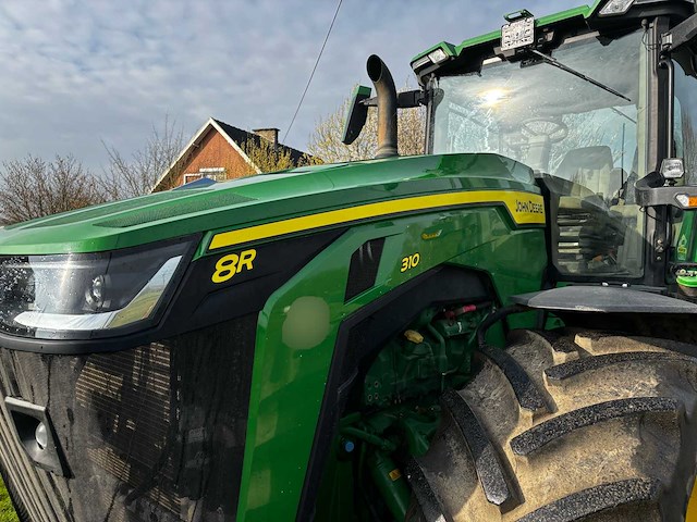 2022 john deere 8r 310 4wd landbouwtractor - afbeelding 15 van  15