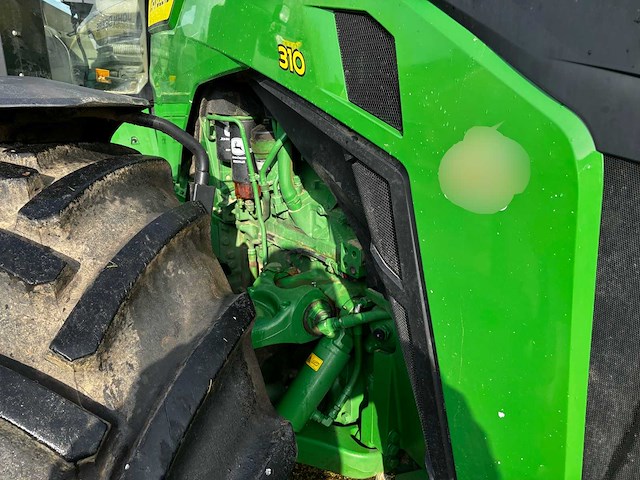 2022 john deere 8r 310 4wd landbouwtractor - afbeelding 14 van  47