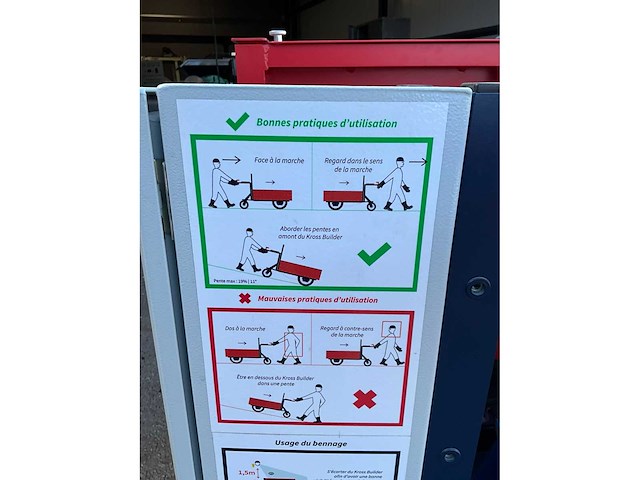 2022 k-ryole kross 500 builder elektrische dumper - afbeelding 3 van  13